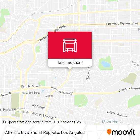 Mapa de Atlantic Blvd and El Reppeto