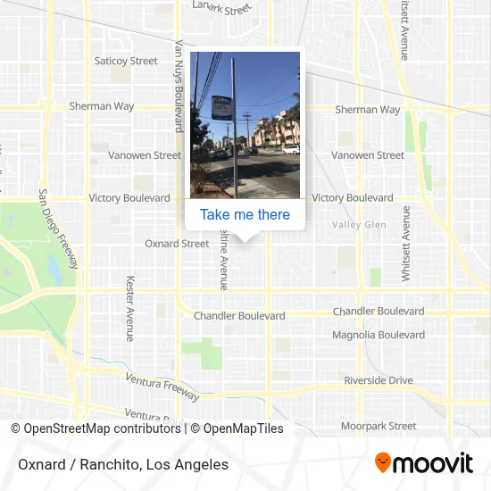 Oxnard / Ranchito map