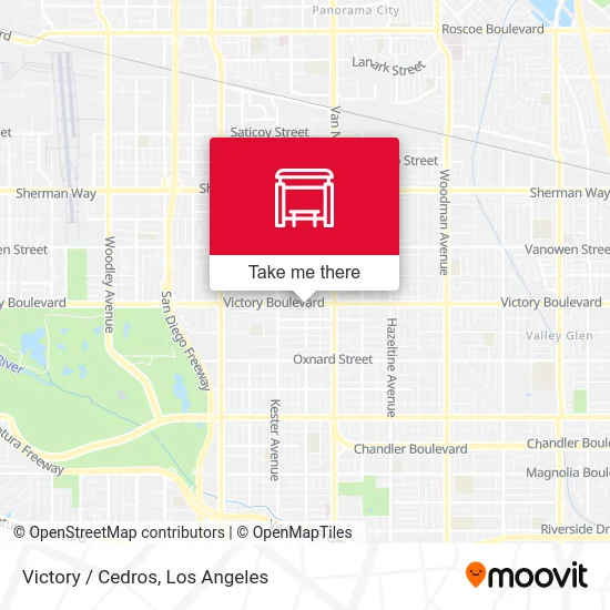 Victory / Cedros map