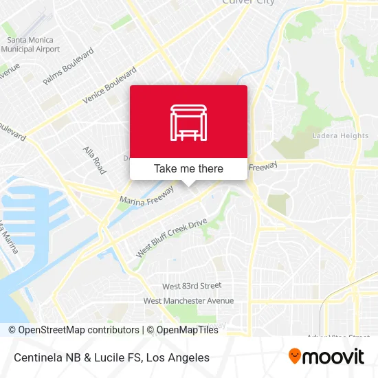 Centinela NB & Lucile FS map