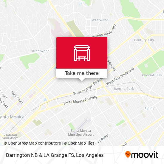 Barrington NB & LA Grange FS map
