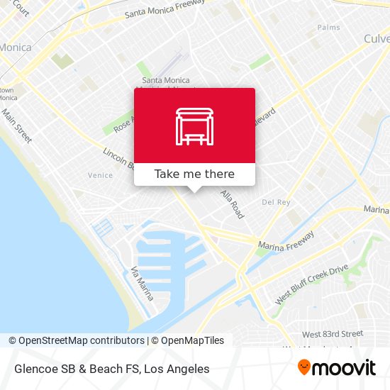 Glencoe SB & Beach FS map