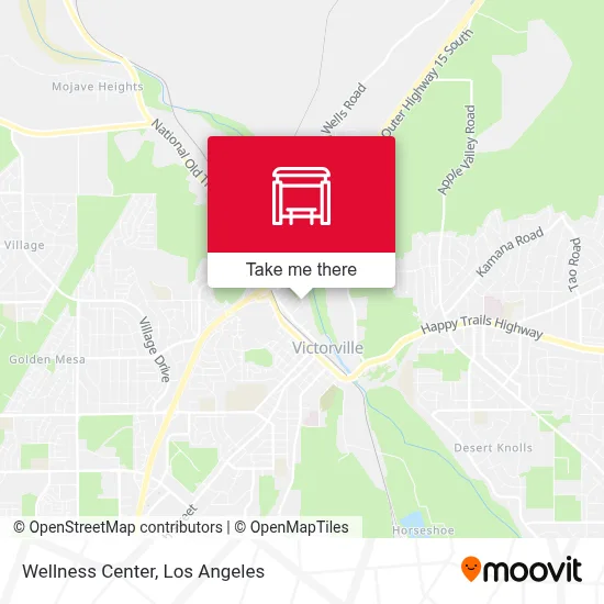 Wellness Center map