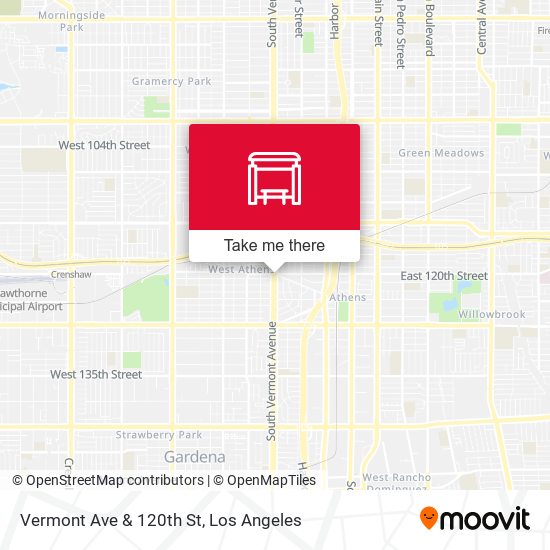 Vermont Ave & 120th St map