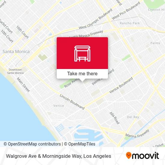 Walgrove Ave & Morningside Way map