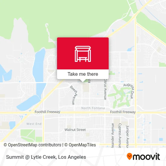Summit @ Lytle Creek map