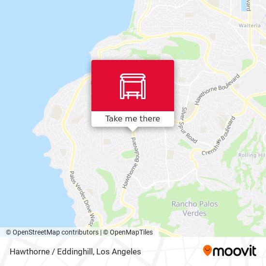 Hawthorne / Eddinghill map