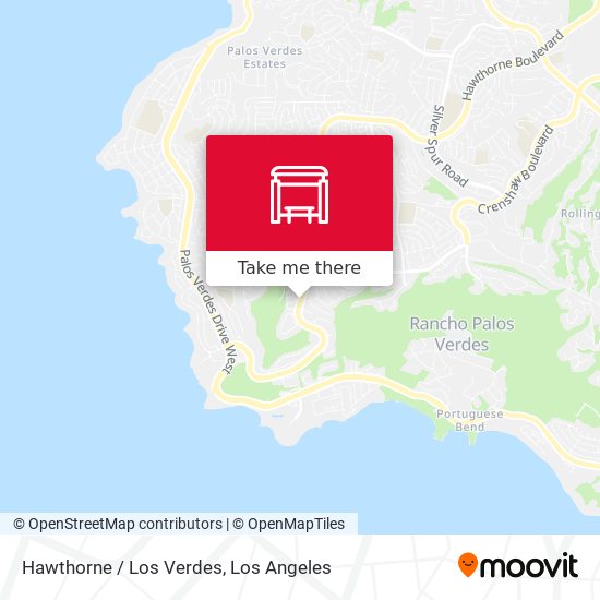 Mapa de Hawthorne / Los Verdes