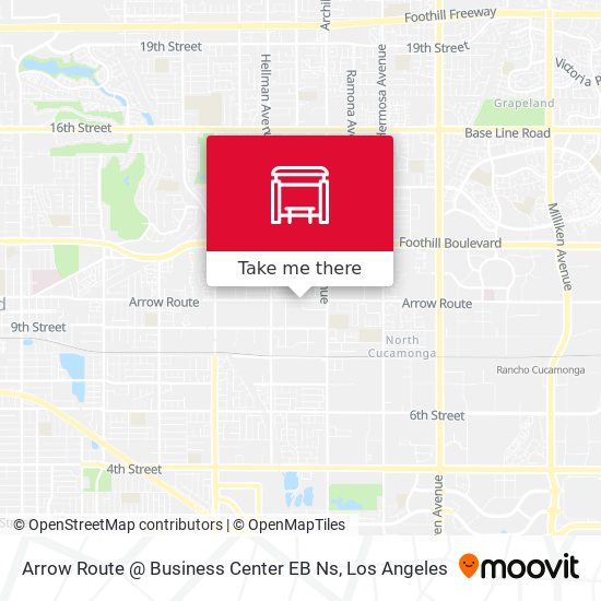 Mapa de Arrow Route @ Business Center EB Ns