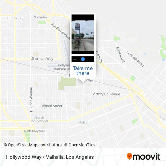 Hollywood Way / Valhalla map