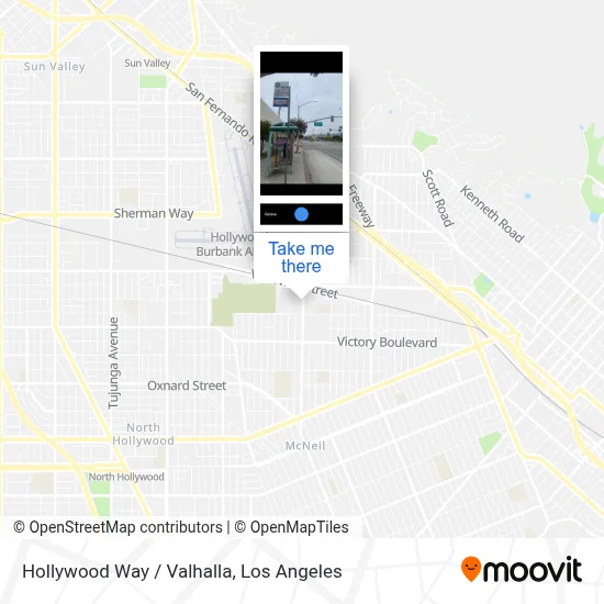 Hollywood Way / Valhalla map
