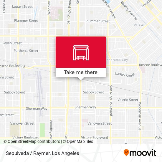 Mapa de Sepulveda / Raymer