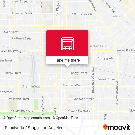 Sepulveda / Stagg map