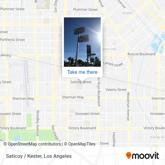 Saticoy / Kester map