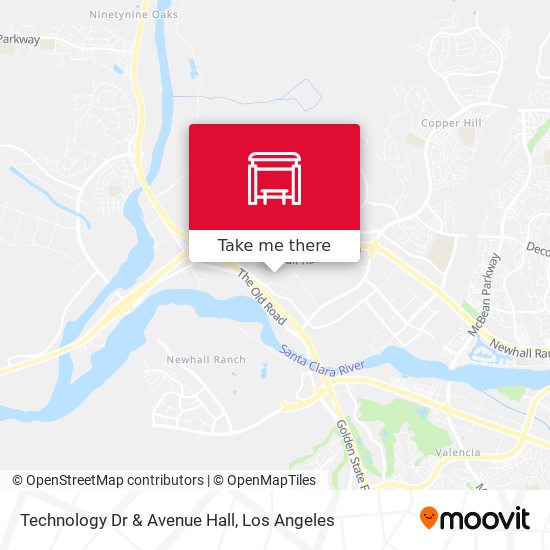 Mapa de Technology Dr & Avenue Hall