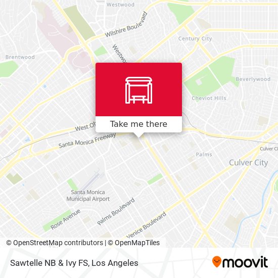 Sawtelle NB & Ivy FS map