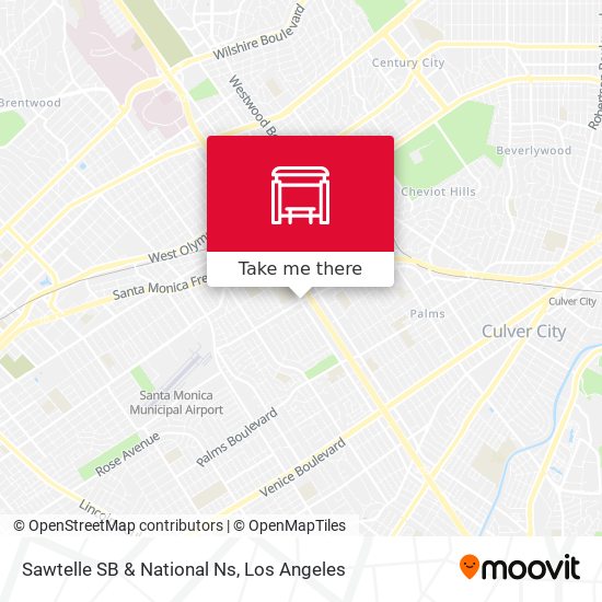 Sawtelle SB & National Ns map