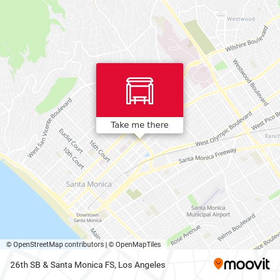 26th SB & Santa Monica FS map