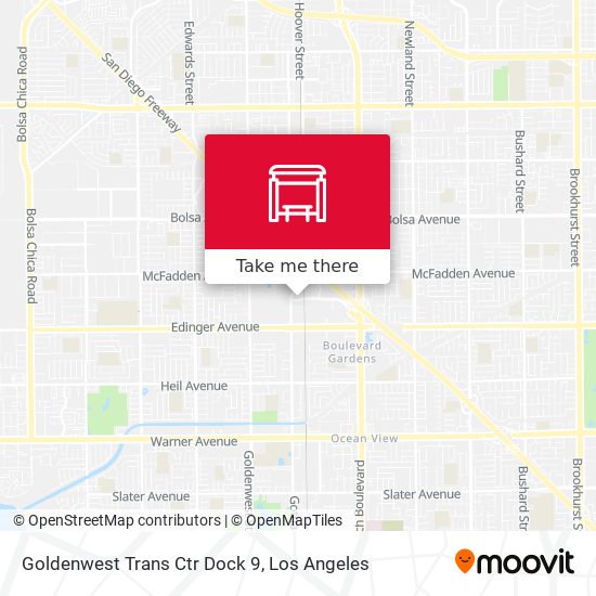 Goldenwest Trans Ctr Dock 9 map