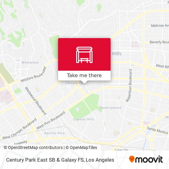 Mapa de Century Park East SB & Galaxy FS