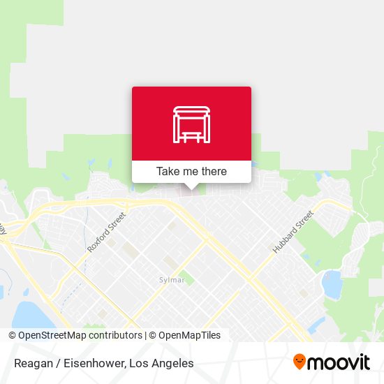 Reagan / Eisenhower map