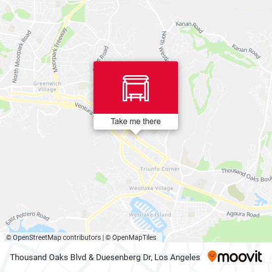 Thousand Oaks Blvd & Duesenberg Dr map