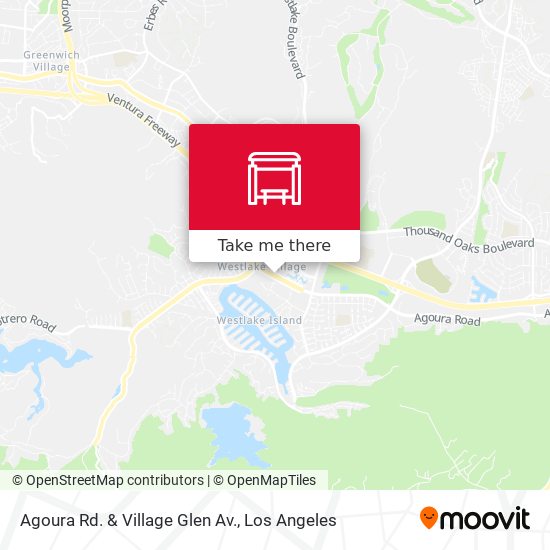 Mapa de Agoura Rd. & Village Glen Av.