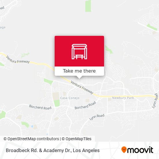 Broadbeck Rd. & Academy Dr. map