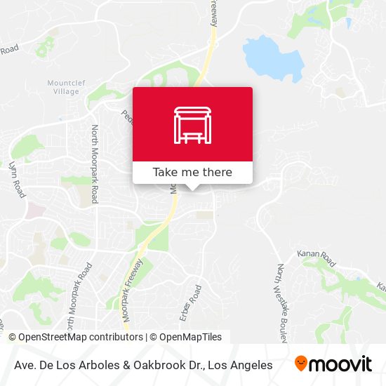 Mapa de Ave. De Los Arboles & Oakbrook Dr.
