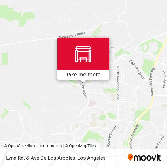 Mapa de Lynn Rd. & Ave De Los Arboles