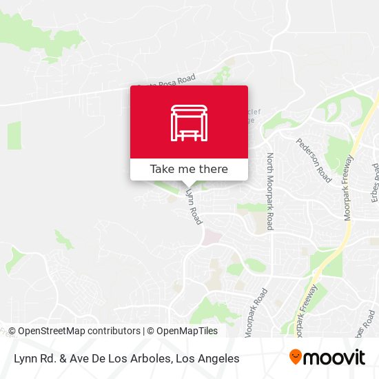 Mapa de Lynn Rd. & Ave De Los Arboles