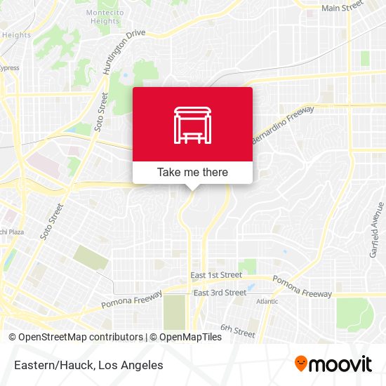 Mapa de Eastern/Hauck