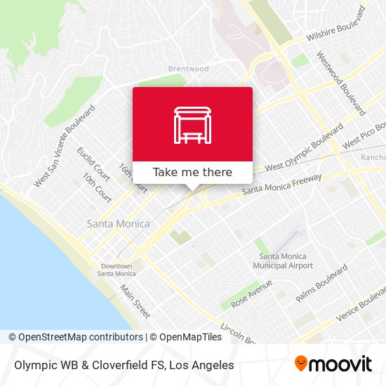 Olympic WB & Cloverfield FS map