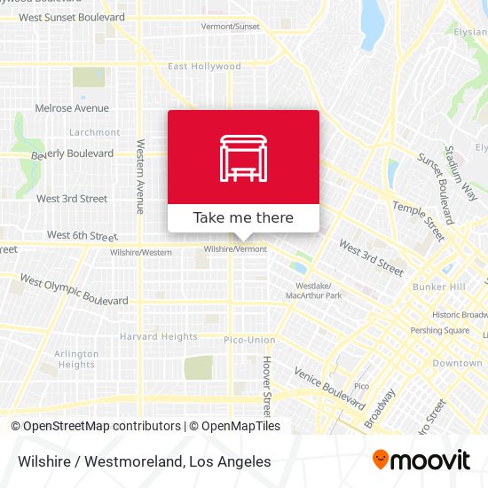 Wilshire / Westmoreland map
