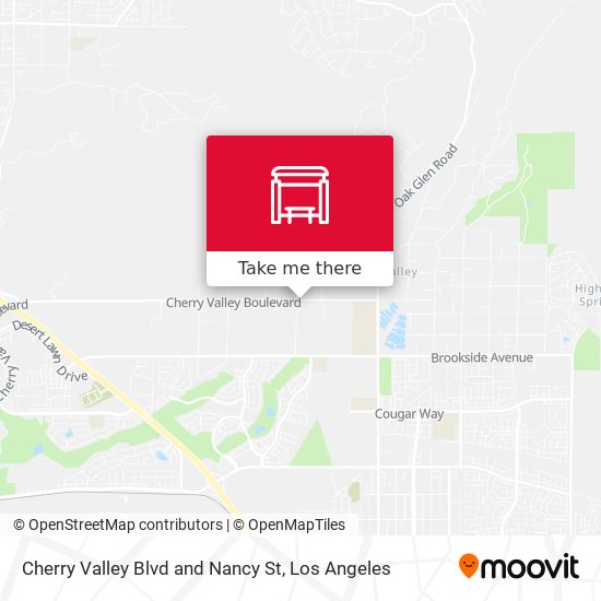 Mapa de Cherry Valley Blvd and Nancy St