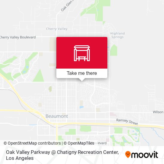 Oak Valley Parkway Chatigny Recreation Center stop Routes