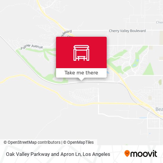 Oak Valley Parkway and Apron Ln map