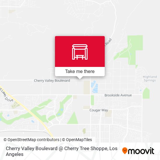 Cherry Valley Boulevard @ Cherry Tree Shoppe map