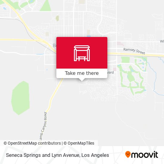 Mapa de Seneca Springs and Lynn Avenue