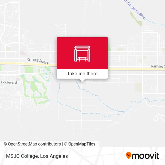 MSJC College map
