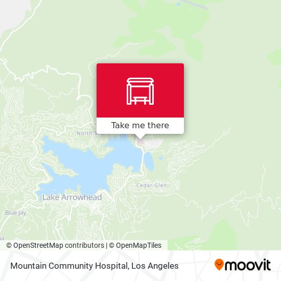 Mapa de Mountain Community Hospital
