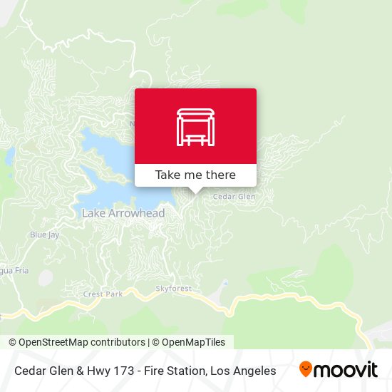 Mapa de Cedar Glen & Hwy 173 - Fire Station