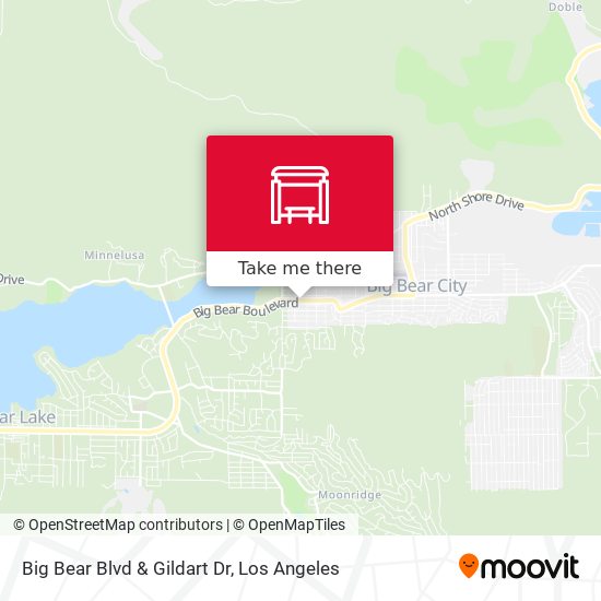 Mapa de Big Bear Blvd & Gildart Dr