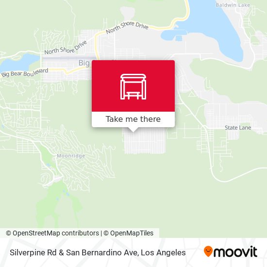 Mapa de Silverpine Rd & San Bernardino Ave