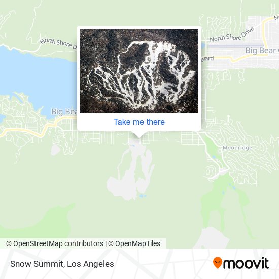 Snow Summit map