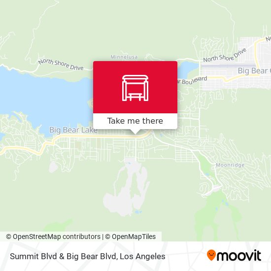Summit Blvd & Big Bear Blvd map