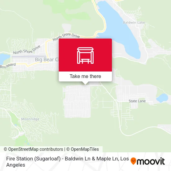 Fire Station (Sugarloaf) - Baldwin Ln & Maple Ln map