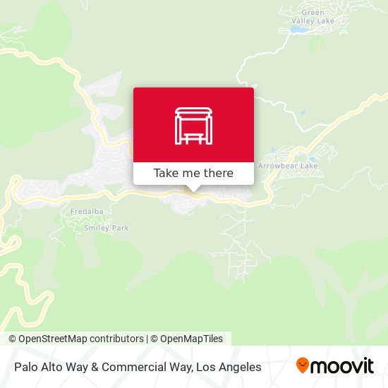 Palo Alto Way & Commercial Way map