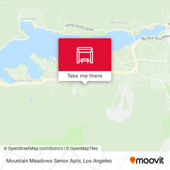 Mountain Meadows Senior Apts map