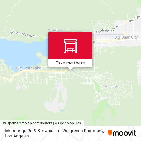 Moonridge Rd & Brownie Ln - Walgreens Pharmacy map